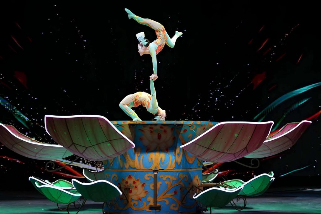 Chaoyang Theatre acrobatics show with thousand-year heritage